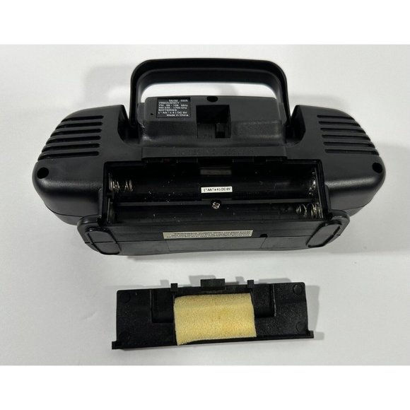 Lifelong Baby Boom Box Black AM/FM Mini Radio Model 2225 Music Tested Works - Picture 8 of 8